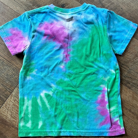 Nintendo Animal Crossing Tie-Dye Kids T-Shirt - Blue, Green, Purple - Picture 3 of 3
